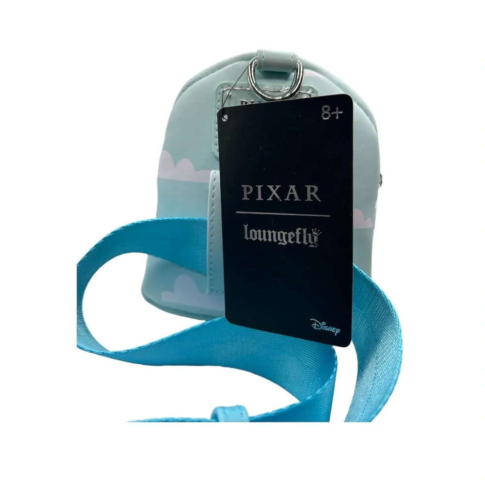 NWT Loungefly Disney Pixar Up Carl's House & Balloons Wristlet Fanny Pack Bag